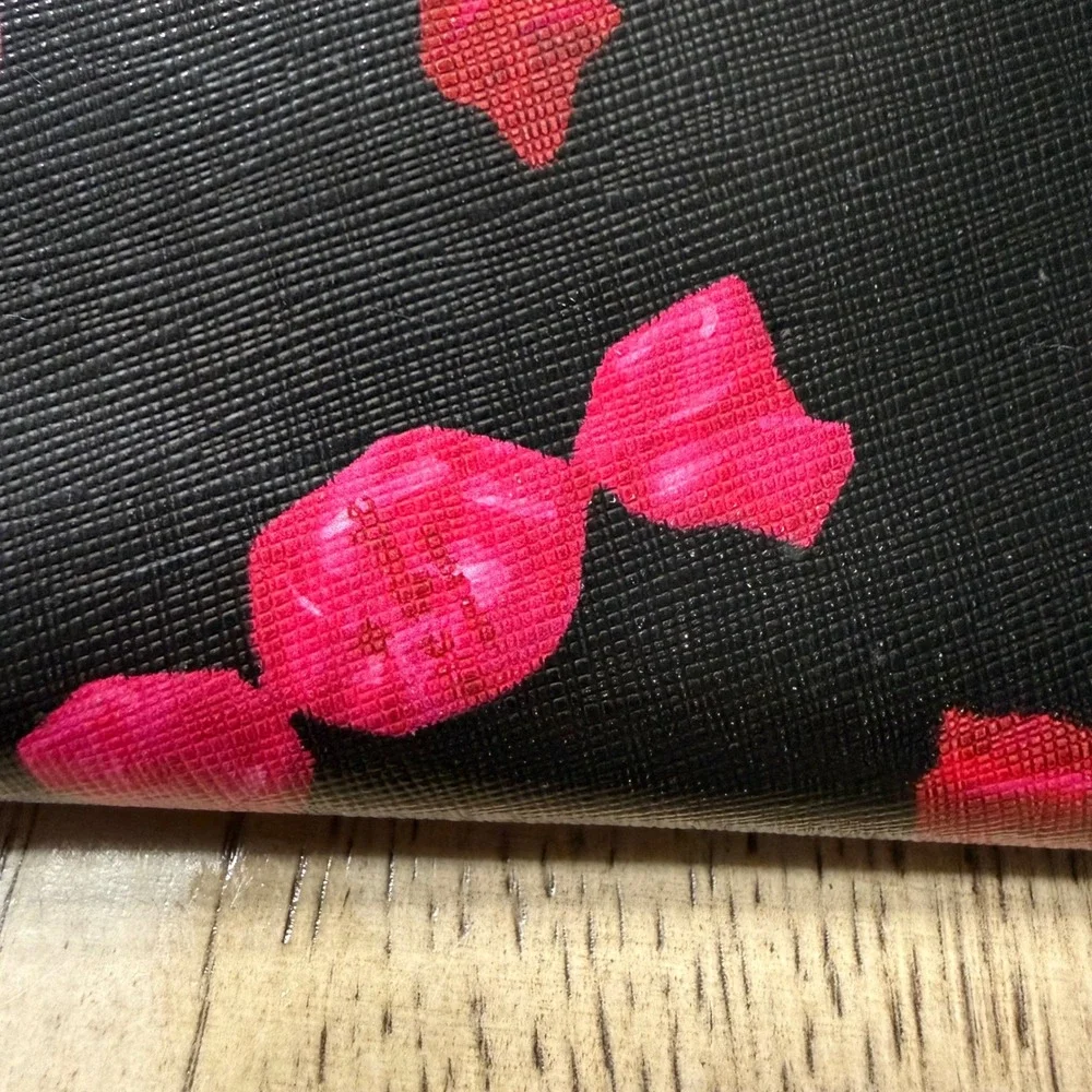 Kate Spade Black Candy Continental‎ Large Zip Around Wallet